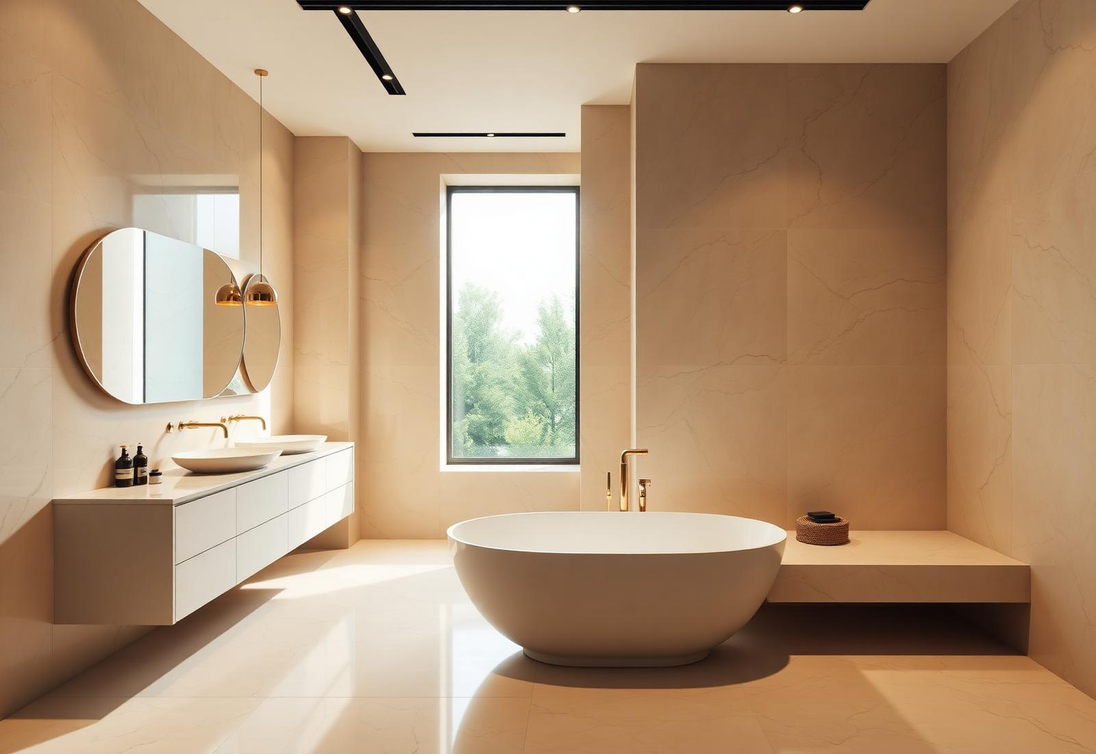 Premium sanitary and bathware showroom interior at Heritage Heaven, Khargone